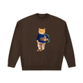 ‘Nine’ University Crewneck (Distressed Neck)